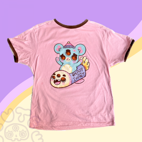 camiseta kawaii oso