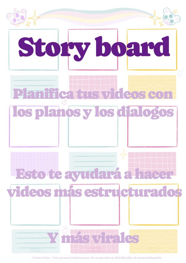 Organizador de redes sociales para creadores de contenido – PDF ilustrado - Imagen 3